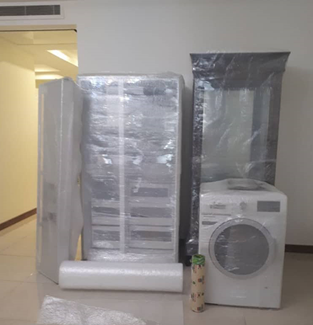 بسته‌بندی وسایل منزل